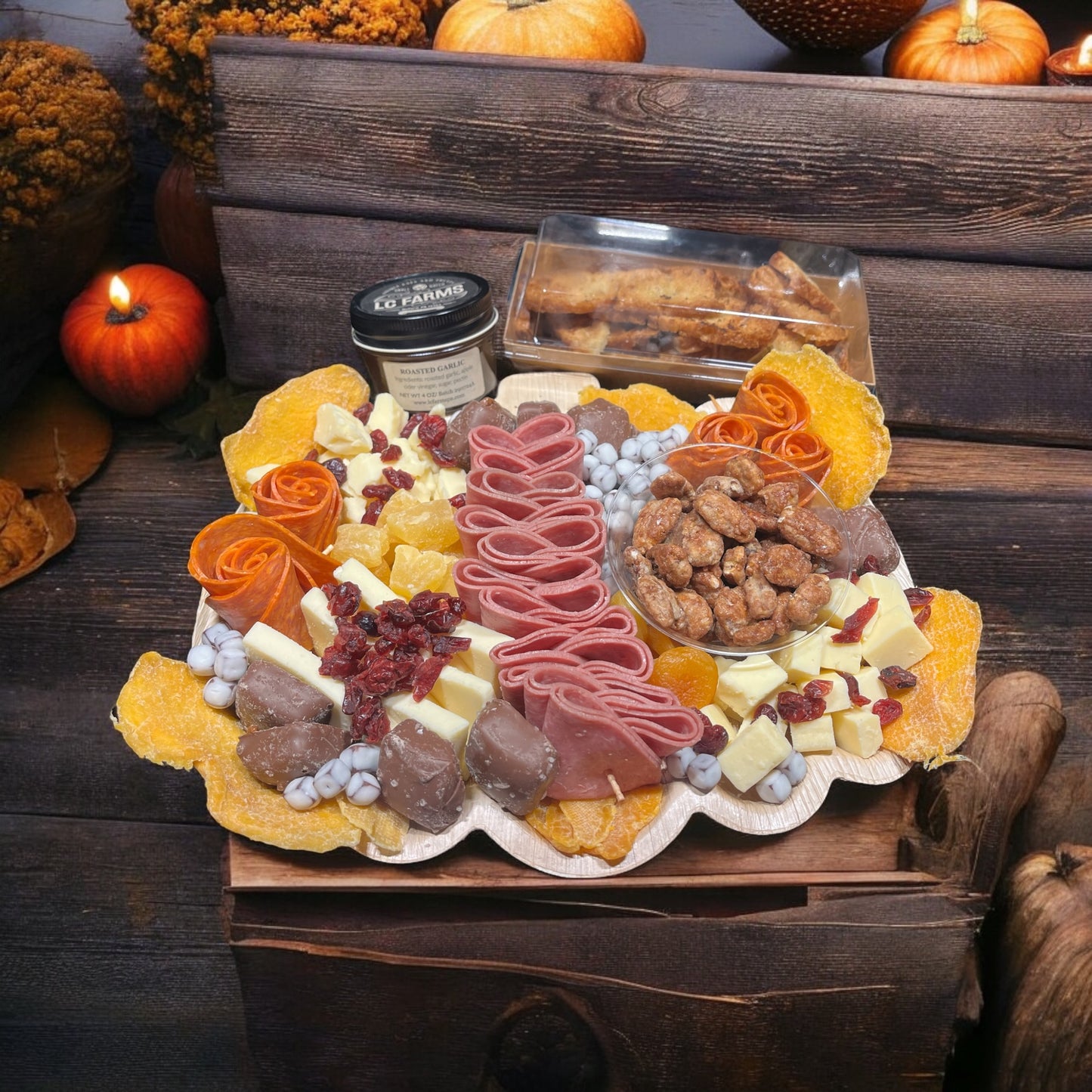 LIMITED EDITION Pumpkin Charcuterie Board